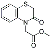 4-(METHOXYCARBONYLMETHYL)-2H-1,4-BENZOTHIAZIN-3(4H)-ONE 结构式