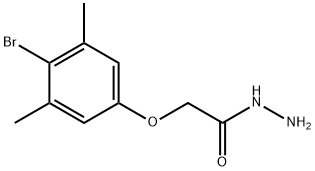 N-AMINO-2-(4-BROMO-3,5-DIMETHYLPHENOXY)ETHANAMIDE 结构式