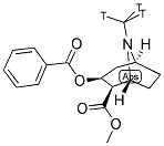 Cocaine, [N-methyl-3H] 结构式