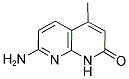 7-AMINO-4-METHYL-1H-[1,8]NAPHTHYRIDIN-2-ONE 结构式