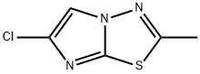 6-氯-2-甲基咪唑并[2,1-B][1,3,4]噻二唑 结构式