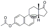 1,3,5(10), 6,8(14-BETA)-ESTRAPENTAEN-3-OL-17-ONE ACETATE 结构式