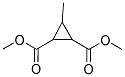 DIMETHYL 3-METHYLCYCLOPROPANE-1,2-DICARBOXYLATE 结构式