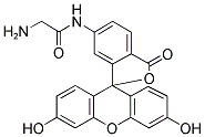 5-(AMINOACETAMIDO)FLUORESCEIN 结构式