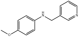 (4-METHOXY-PHENYL)-PYRIDIN-3-YLMETHYL-AMINE 结构式