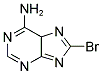 8-BROMO-5H-PURIN-6-YLAMINE 结构式