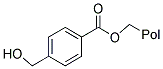 4-HYDROXYMETHYL-BENZOYLOXYMETHYL RESIN 结构式