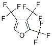 2,3,4-TRI(TRIFLUOROMETHYL)FURAN 结构式