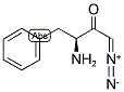 (L)-3-BENZYLOXYCARBONYLAMINO-1-DIAZO-4-PHENYL-2-BUTANONE 结构式