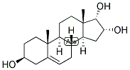 5-ANDROSTEN-3-BETA, 16-ALPHA, 17-ALPHA-TRIOL 结构式