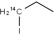 PROPYLIODIDE-N, [1-14C] 结构式