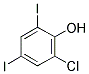 2-CHLORO-4,6-DIIODOPHENOL 结构式