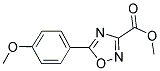 Methyl 5-(4-methoxyphenyl)-1,2,4-oxadiazole-3-carboxylate 结构式