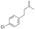 4-(4-CHLOROPHENYL)-2-METHYL-1-BUTENE 结构式