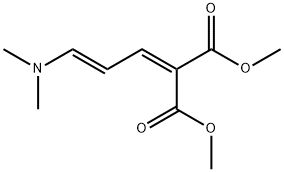 DIMETHYL 2-[3-(DIMETHYLAMINO)-2-PROPENYLIDENE]MALONATE 结构式