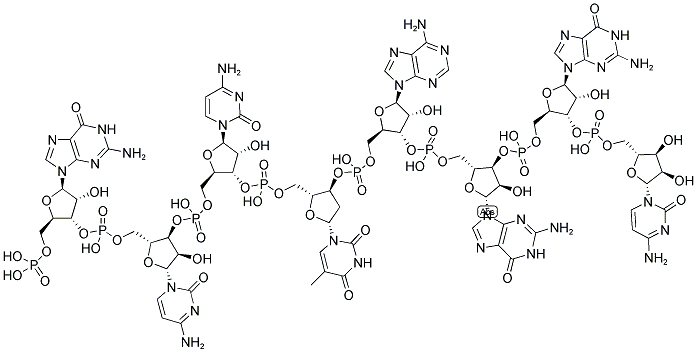 AVR II LINKER, 5'-PHOSPHORYLATED 结构式