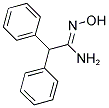 (1Z)-N'-HYDROXY-2,2-DIPHENYLETHANIMIDAMIDE 结构式