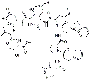Ac-prepro-trh (160-169) 结构式