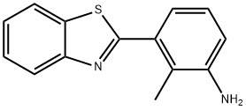 3-BENZOTHIAZOL-2-YL-2-METHYL-PHENYLAMINE 结构式