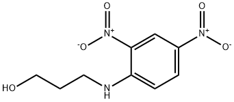 3-[(2,4-DINITROPHENYL)AMINO]PROPAN-1-OL 结构式