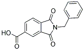2-Benzyl-1,3-dioxoisoindoline-5-carboxylic acid 结构式