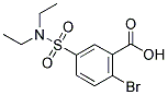 2-BROMO-5-[(DIETHYLAMINO)SULFONYL]BENZOIC ACID 结构式