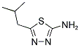 5-ISOBUTYL-[1,3,4]THIADIAZOL-2-YLAMINE 结构式