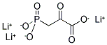 3-PHOSPHONOPYRUVIC ACID, TRILITHIUM SALT 结构式