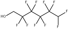 2,2,3,3,4,4,5,5,6,6-十氟己烷-1-醇 结构式