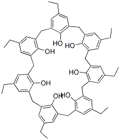 P-ETHYLCALIX[7]ARENE 结构式