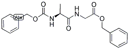 CBZ-L-ALA-GLY BENZYL ESTER 结构式