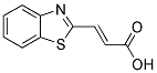 3-BENZOTHIAZOL-2-YL-ACRYLIC ACID 结构式