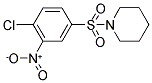 1-[(4-CHLORO-3-NITROPHENYL)SULFONYL]PIPERIDINE 结构式