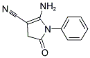2-AMINO-5-OXO-1-PHENYL-4,5-DIHYDRO-1H-PYRROLE-3-CARBONITRILE 结构式