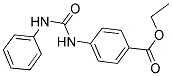 Ethyl 4-[(anilinocarbonyl)amino]benzenecarboxylate 结构式