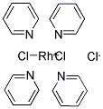 TRANS-DICHLOROTETRAKIS(PYRIDINE)RHODIUM(III) CHLORIDE 结构式