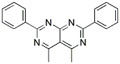 4,5-DIMETHYL-2,7-DIPHENYLPYRIMIDO[4,5-D]PYRIMIDINE 结构式