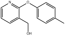 [2-(4-METHYLPHENOXY)-3-PYRIDINYL]METHANOL 结构式