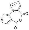 4H,6H-BENZO[E]PYRROLO[2,1-C][1,4]OXAZEPINE-4,6-DIONE 结构式