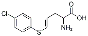 2-AMINO-3-(5-CHLOROBENZO[B]THIOPHEN-3-YL)PROPIONIC ACID 结构式