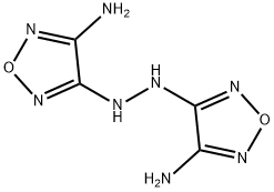 4-[2-(4-AMINO-1,2,5-OXADIAZOL-3-YL)HYDRAZINO]-1,2,5-OXADIAZOL-3-AMINE 结构式