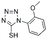 1-(2-METHOXYPHENYL)-1H-TETRAZOLE-5-THIOL 结构式
