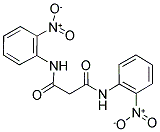 N,N'-BIS-(2-NITRO-PHENYL)-MALONAMIDE 结构式