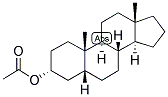 5-BETA-ANDROSTAN-3-ALPHA-OL ACETATE 结构式