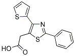 (2-PHENYL-4-THIOPHEN-2-YL-THIAZOL-5-YL)-ACETIC ACID 结构式