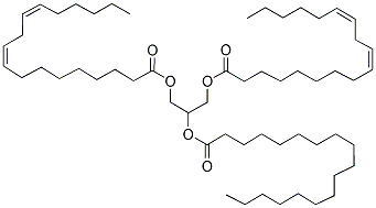 1,3亚油酸-2-硬脂酸甘油酯 结构式