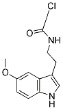 ACETAMIDE, 2-CHLORO-N-[2-(5-METHOXY-1H-INDOL-3-YL)ETHYL]- 结构式