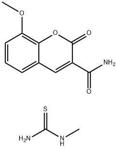 8-METHOXY-2-OXO-2H-CHROMENE-3-CARBOXYLIC ACID AMIDE 结构式