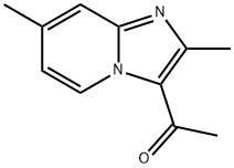 1-(2,7-DIMETHYLIMIDAZO[1,2-A]PYRIDIN-3-YL)-1-ETHANONE 结构式