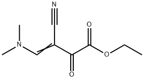 Ethyl 3-cyano-4-(dimethylamino)-2-oxo-3-butenoate 结构式